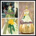 Tiana Cosplay Costume (Princess Dress) from The Princess and the Frog